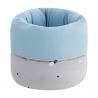 Cestita decorativa azul y gris BLUEPHANT para dormitorio del bebé