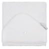 Capa de baño algodón rizo para bebé TOSCANA color blanco