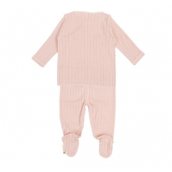 CONJUNTO PRIMERA PUESTA BEBE ROSA