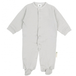 Pijama recién nacido en color gris talla 00 meses DREAM algodón de punto