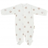 Pijama talla 0 para bebé recién nacido HAPPY DAYS corazones y arcoiris