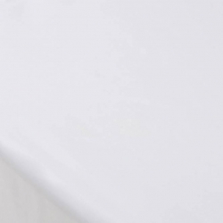 Detalle tejido vestidura moisés LISO blanco