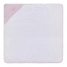Toalla con capucha de 100 cm para recién nacido VICHY 10 color rosa