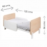 Medidas cama funcional estilo Montessori JUMEIRAH NORDICO