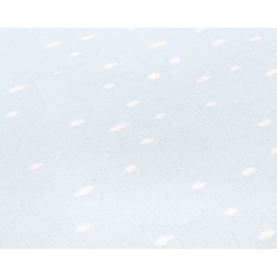 Manta algodón jacquard para minicuna LITTLE FOX estampado