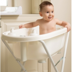 Bañera para bebé con patas y termómetro DORI
