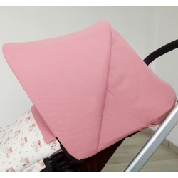 Funda para capota Ip Op de Bebecar ANSO algodón color rosa