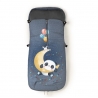 Saco para silla universal PANDA LUNA y estrellas de Interbaby gris