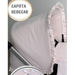 Repuesto capota Bebecar ip op CASTLETON color rosa suave
