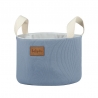 Canastilla azul para habitación del bebé PAPER BOAT marca Babyclic