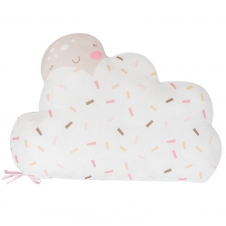 Juego de almohadas para barrotes de cuna HIPPO DREAMS nube