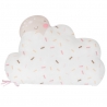 Juego de almohadas para barrotes de cuna HIPPO DREAMS nube