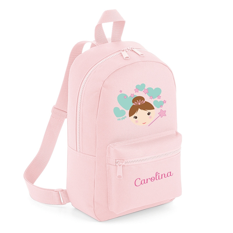 Mochila cuerdas Infantil Personalizada Hada Libelula-mochila guarderia  bebe- mochila escolar para niño- mochila para excursión niña…