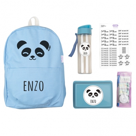 Pack 46 Etiquetas Adhesivas Personalizadas Panda