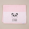 toalla rosa PANDA