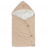 saco con capucha para capazo del bebé CIEL beige