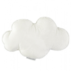 Almohada decorativa con forma de nube COSMOS color blanco crudo