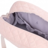 Bolso de maternidad para el hospital VIELLA PROME interior rosa