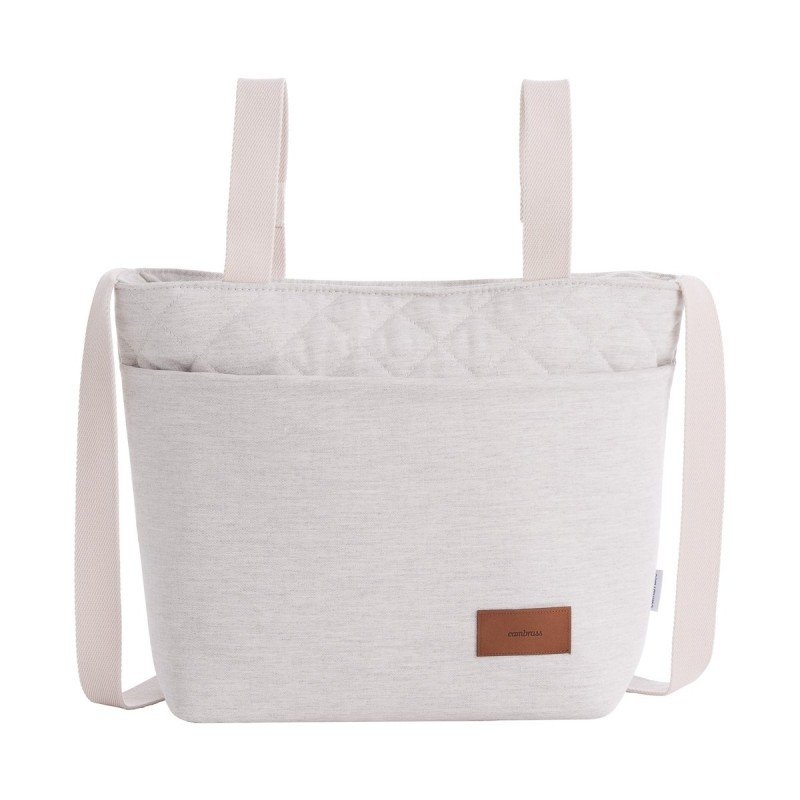 Bolso organizador con bolsillo exterior para silla VIELLA color gris