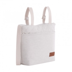 Bolso organizador con bolsillo exterior para silla VIELLA gris