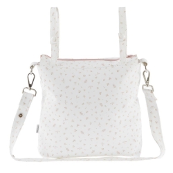 Bolso talega para silla del bebé PLUM STREET en polipiel de flores