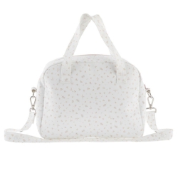 Bolso blanco maternal de polipiel PLUM STREET PROME