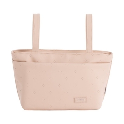 Bolso organizador de asa corta para coche del bebé TWIN beige