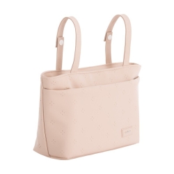 Bolso organizador de asa corta para coche del bebé TWIN beige de cambrass