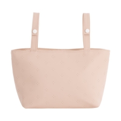 Bolso organizador de asa corta para coche del bebé TWIN color beige