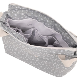 Bolso talega de tela waterproof para colgar en carrito FRESH interior gris