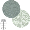 Saco color menta para carrito ANIMAL PRINT