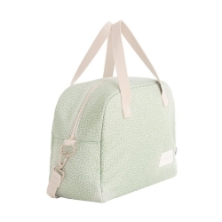 Bolso de maternidad para llevar al hospital ANIMAL PRINT menta