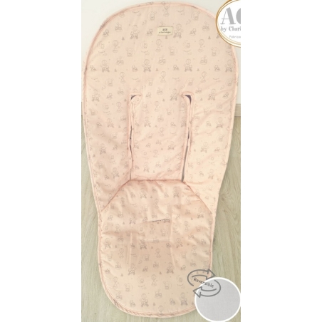 Funda de verano para carrito SWEET DREAMS dibujo reversible