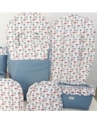 Textil para silla pasear PILUCA Artesanía Chari - La Cuna de mi Bebé